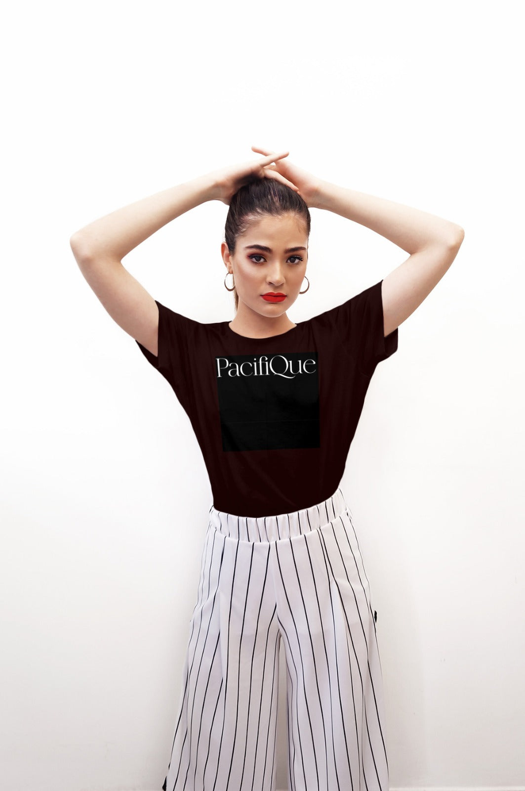 PacifiQue Crew Neck T shirt for Her