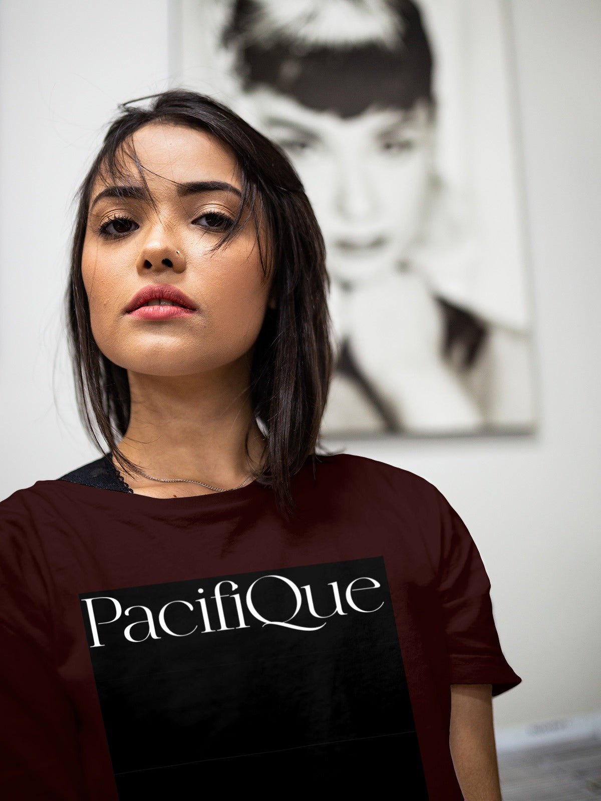 PacifiQue Crew Neck T shirt for Her
